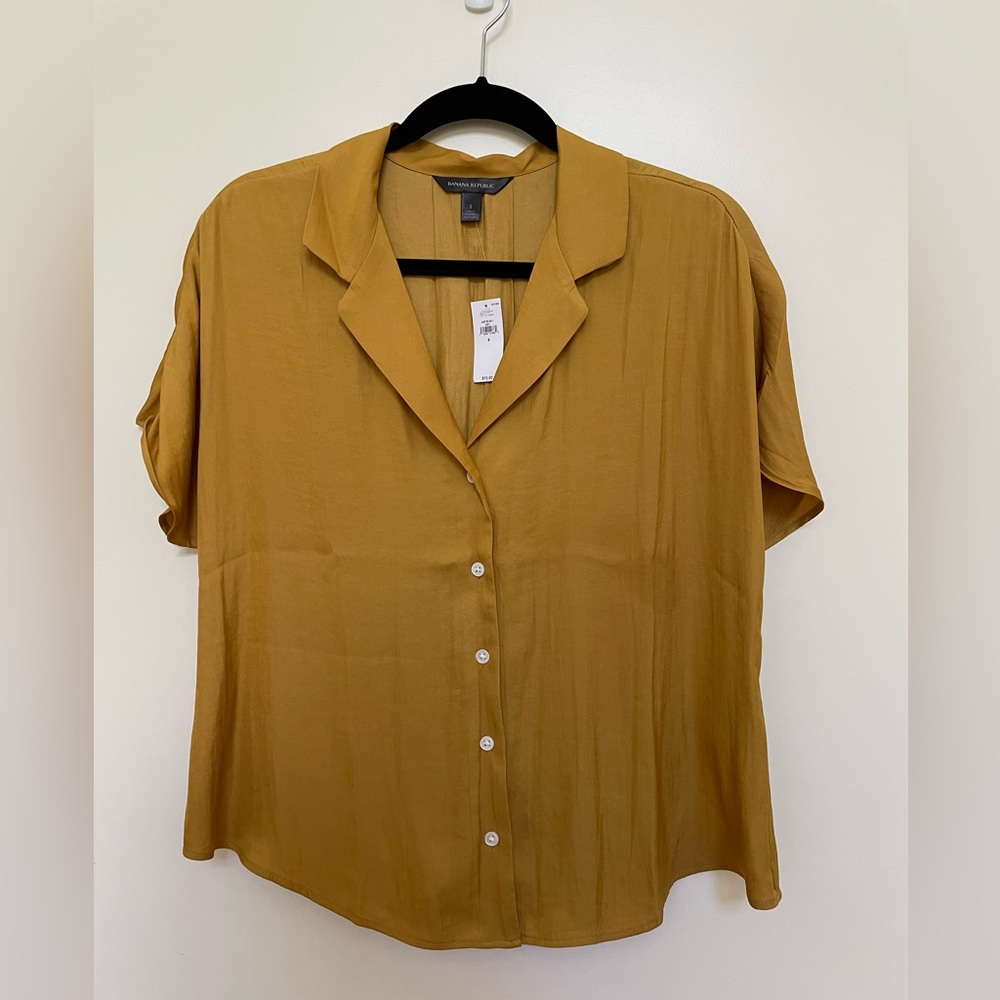 Golden blouse